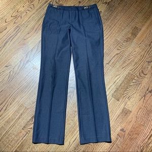 Dana Buchman Wide Leg Dress Business Work Pants Gray Women’s Size 6